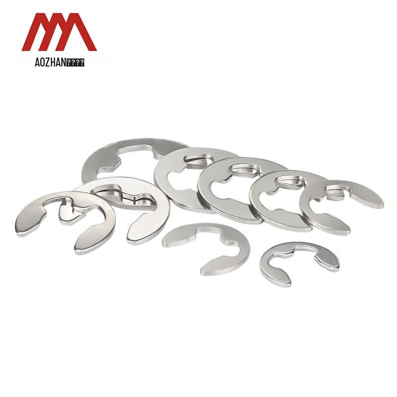 AoZhan Industrial E-образное стопорное кольцо из нержавеющей стали 304 GB896-86