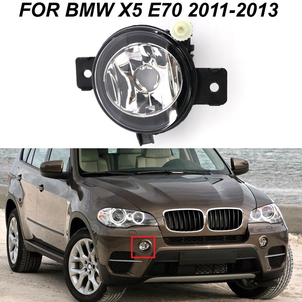 Левый правый передний бампер противотуманные фары без лампочек для BMW X5 E70 Sport Package 2011 2012 2013 Car-styling 63177224643