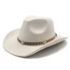 Big-Brimmed Jazz Hat, Suede British Style Street Top Hat, Jazz Hat, Felt Hat.