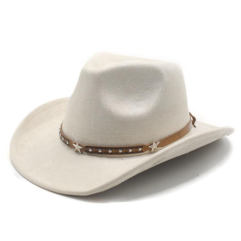 Big-Brimmed Jazz Hat, Suede British Style Street Top Hat, Jazz Hat, Felt Hat.