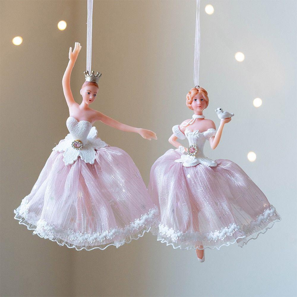 Плюшевые игрушки Балерина Подвесные украшения Украшение Новогодние елочные игрушки Праздничное украшение