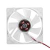 80mm LED Light 12V 4Pin Mute PC Case Cooling Fan Computer Cooler