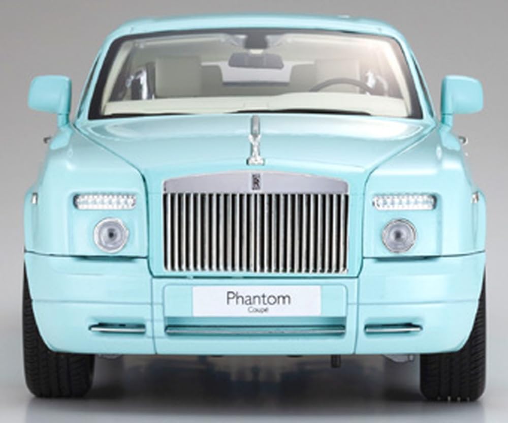 Kyosho Оригинальная модель Rolls-Royce Phantom Coupe масштаба 1/18, бирюзовый готовый продукт