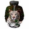 Tiger Animal Beast 3d Printed Spring And Autumn Men With Hoodie Loose Casual Fashion Personality To Create Comfortable Clothing