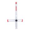 Woodworking Ruler Scribing Tool 2 In 1 Multifunctional Aluminum Alloy T Ruler Measuring Scale Tool