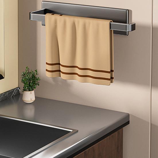 Магнитный держатель для бумажных полотенец для холодильника, не требующий сверления, держатель для салфеток, самоклеящийся настенный держатель для салфеток, органайзер для кухни, экономящий место, для шкафов, автодомов