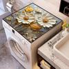 Dustproof Flower Diatom Mud Waterproof & Absorbent Anti-Slip Mat for Washing Machine or Bedside Table