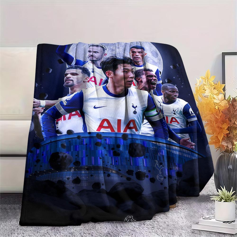The Spurs Print FlAannel Blanket, High quality Comfortable for All Seasons, Home Decor, Warmth and Comfort