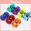 Childrens Mini Cartoon Transparent Spin Drive Car Toy For Brain Development And Handeye Coordination