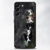 Border Collie Dog Phone Case For Samsung Galaxy A13,A21s,A22,A31,A32,A52,A53,A71,A80,Soft Black Shell