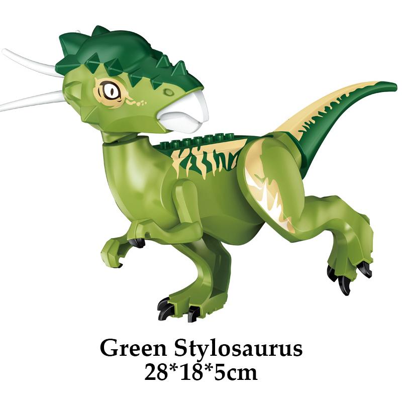 Мир Юрского периода Жестокий Раптор Тираннозавр Трицератопс Индоминус Рекс Модель Строительные блоки Дино Велоцираптор Фигурка Кирпичики Игрушки