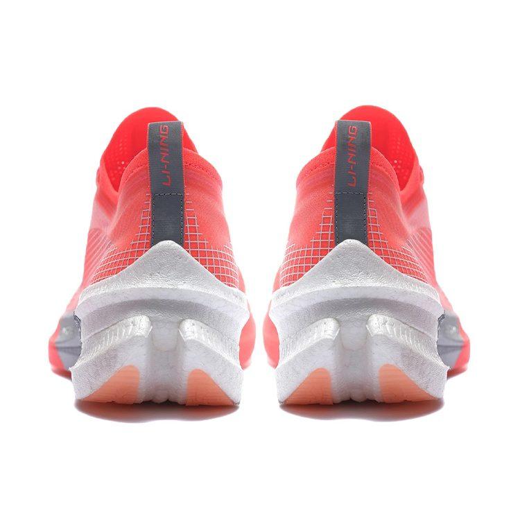 Li Ning Feidian 2 Elite Низкие Беговые Кроссовки Женские Неоновый Фруктовый Красный ARMS018-1