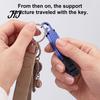 Mobile Phone Stand Mini Foldable Keychain, Portable Cell Holder for Travel Desk, Pocket Home Office
