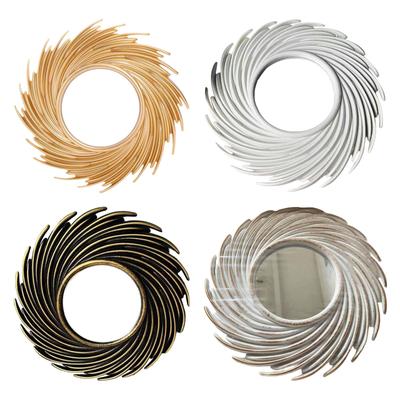 Современное настенное зеркало Круглое зеркало для макияжа для украшения дома