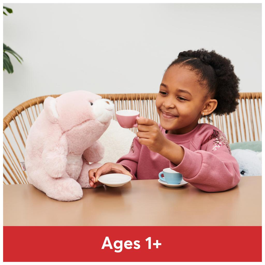 GUND Медведь-снаффл розовый 6050370