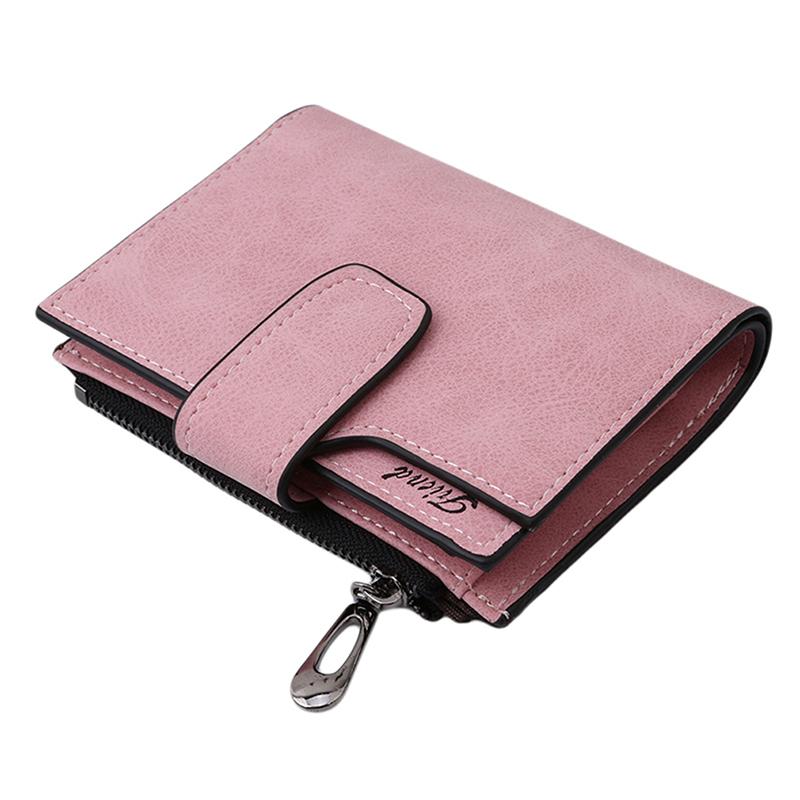 Women Useful Clutch Wallet Short Hasp Mini Money Bag Purse Card Holder