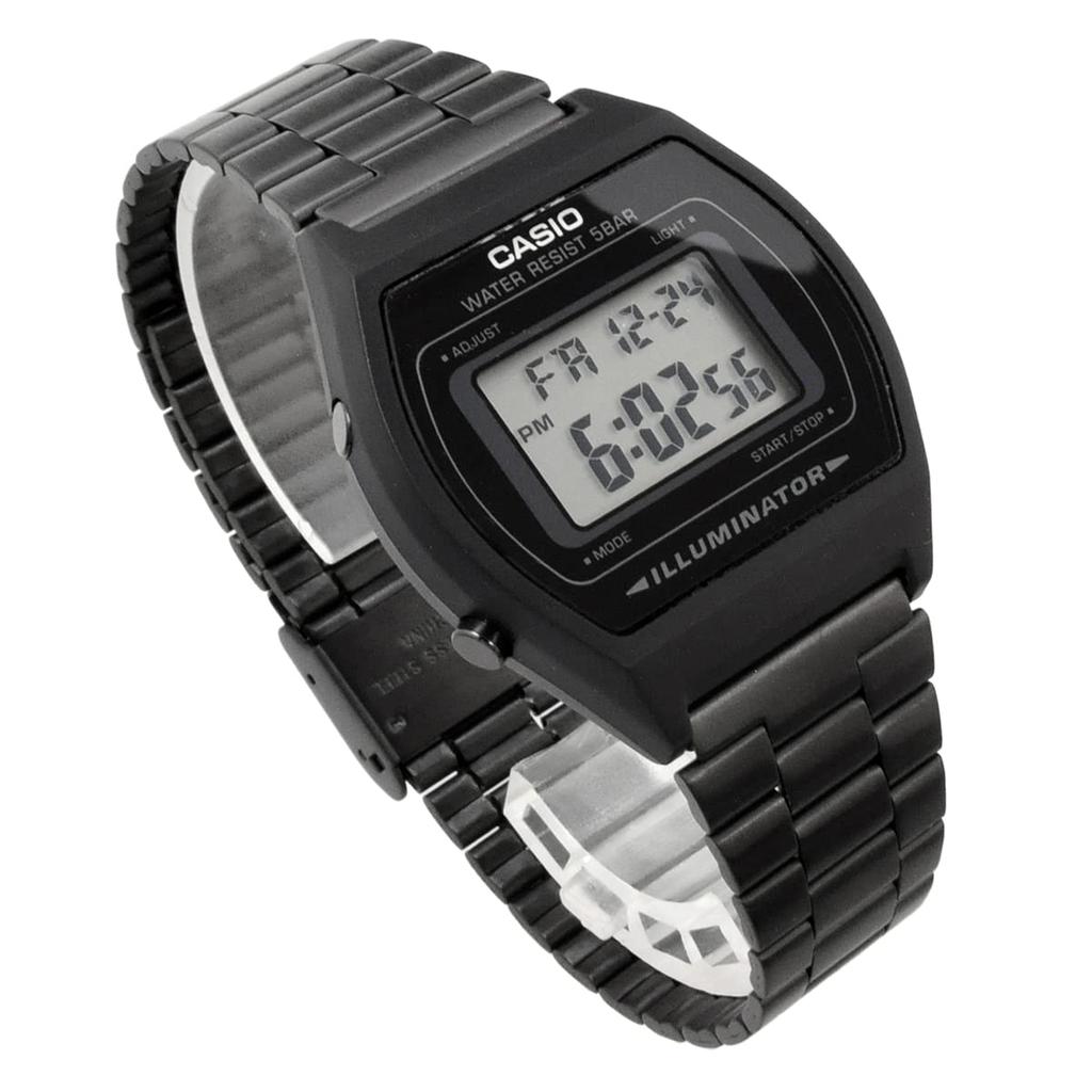 Casio B640wb-1a Men's Black Digital Watch with Metal Band (b-640wb-1a) [Parallel Import]