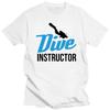 2024 Fashion Casual Streetwear PADI Dive Instructor Letter T Shirt Men Casual White T-shirt Custom Tees Tops Oversized Tshirt