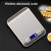 Digital Kitchen Scale LED Display 10kg/1g Stainless Steel Panel Electronic Scales Home Jewelry Food Snacks Weighing Baking Tools