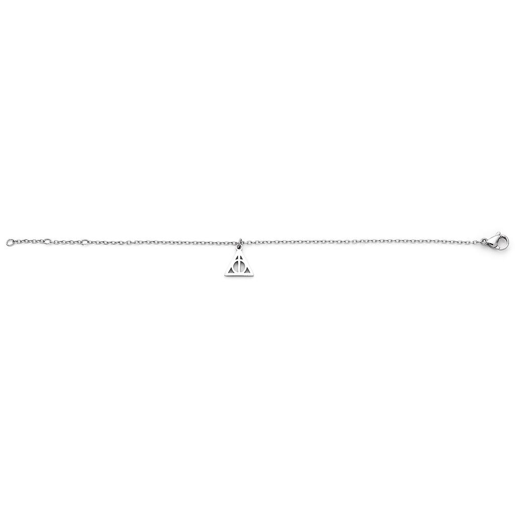 Harry Potter Deathly Hallows Stainless Steel Chain Bracelet