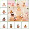 Cartoon Good Luck Lotus Ornament Buddha Style Capybara Model Figure Lotus Pig Car Ornaments Office