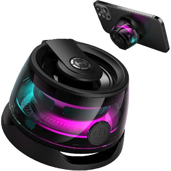 Мини-магнитный Bluetooth-динамик, многофункциональная подставка для мобильного телефона, беспроводной динамик с сильным магнитом для iPhone/Android/Холодильника