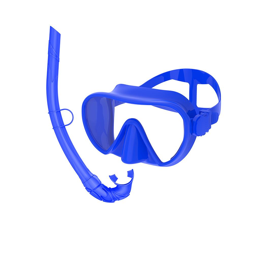 Snorkeling Diving Kit Silicone Large Frame Diving Mask