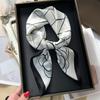 70 * 70cm New Silk Small Square Scarf For Women'S Neck Protection Professional Scarf Versatile Hair Tie Headscarf Scarf