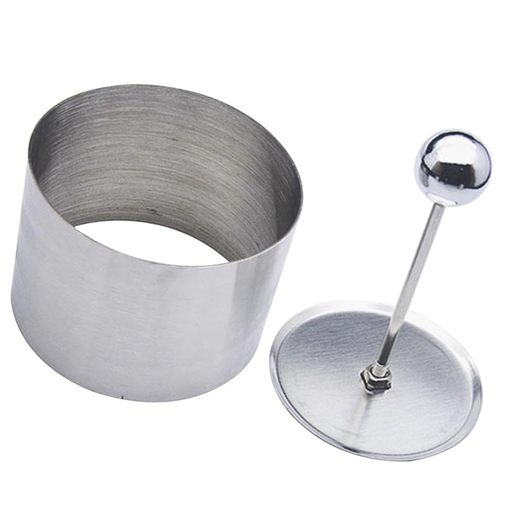 Round Mold Dish Modeling Molds Stainless Steel Cold Shapers Fruit Accessories Mousse Ring Kitchen Gadget Circle An Fittings