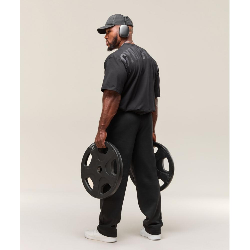 Gymshark Футболка Power T черная A2c9e Bb2j