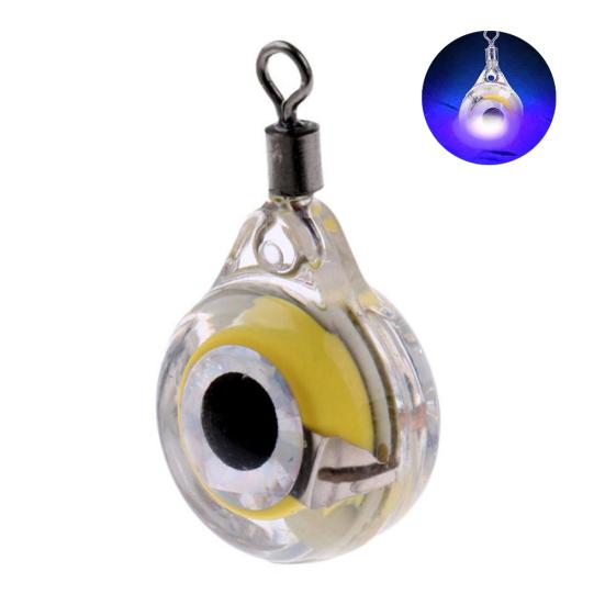 Мини-светодиодный мигающий подводный кальмар, приманка, приманка для рыбы, уличный светильник-светильник