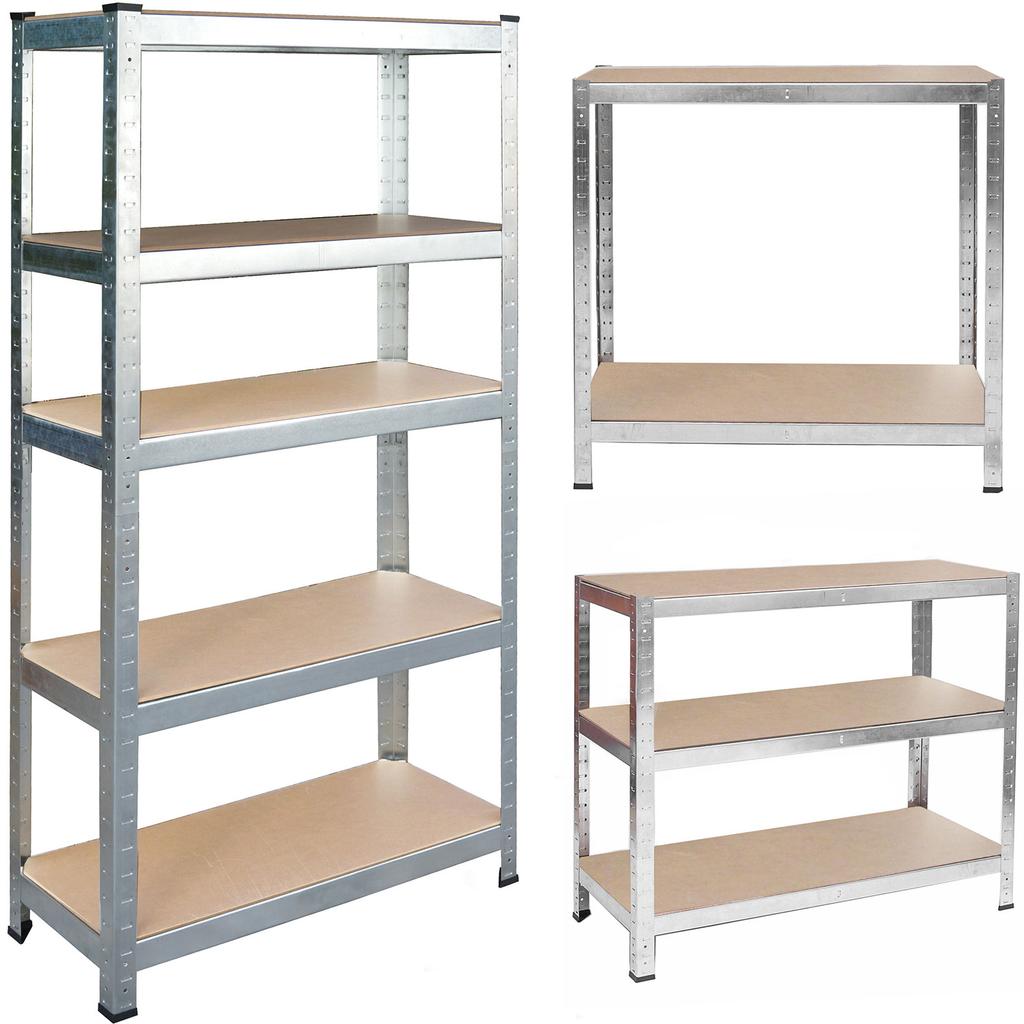 Metal Storage Rack 180 X 90 X 40 Cm Humberg Hr-812