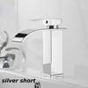 Waterfall Wash Basin Stainless Steel High And Low Faucet Black And Cold Toilet Hotel Wash Basin Bathroom Home