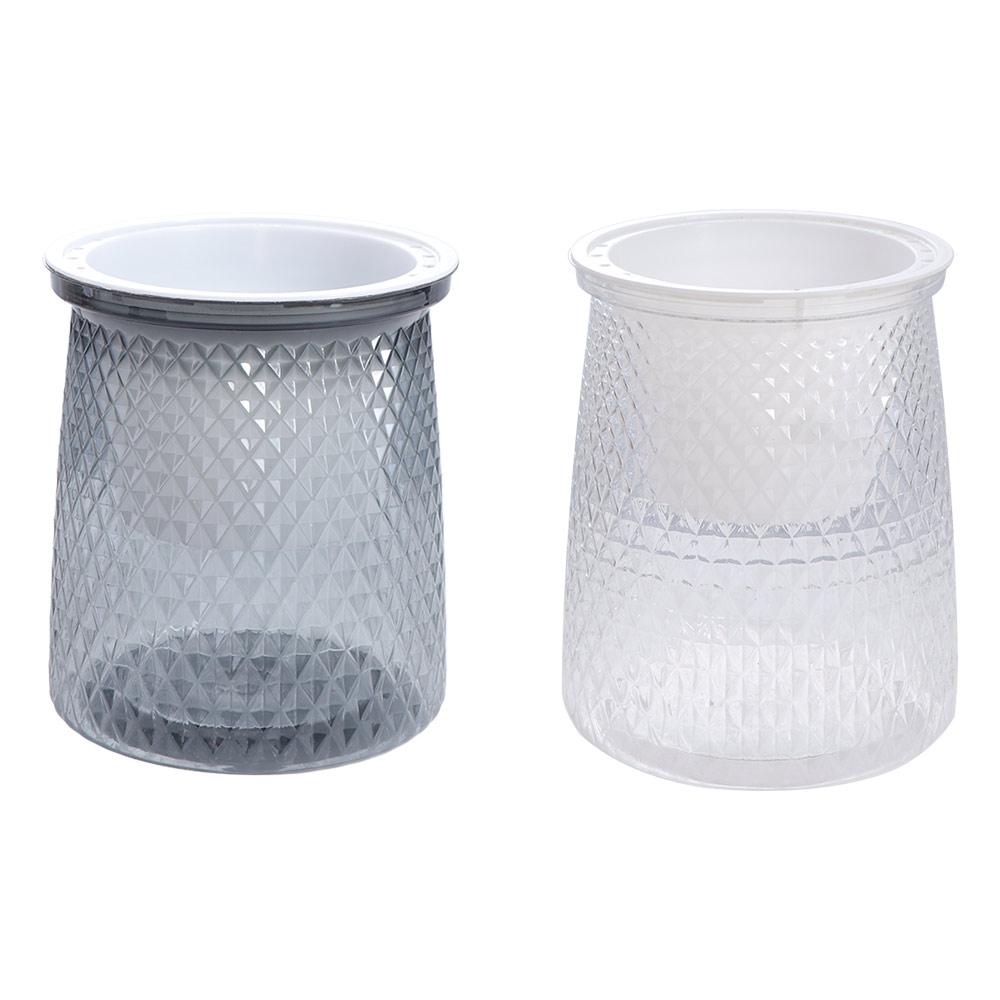 Прозрачный самополивающийся горшок для растений, пластиковый ленивый горшок для цветов, ваза для цветов, аквариум, настольный