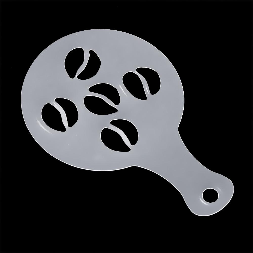 16pcs DIY Cake Latte Decorating Coffee Art Stencils Cappuccino Foam Tool