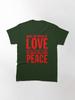 Jimi Hendrix When the power of love overcomes the love of power the world will know peace Classic T-Shirt
