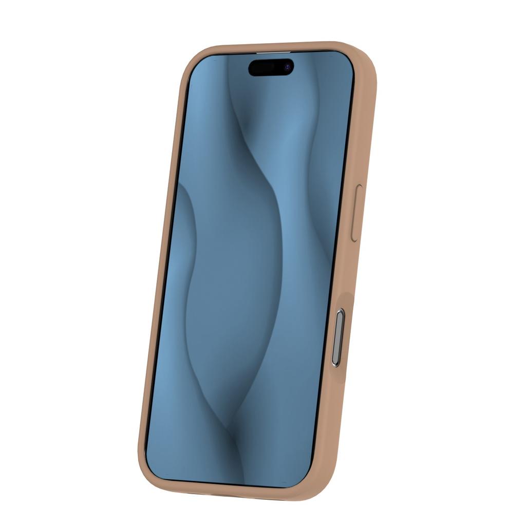 Nakładka Silicone Thin Mag Do Iphone 16 Pro Max 6,9" Brązowa