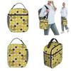Изолированная сумка-тоут для ланча Orla Kiely, портативная, с красочным принтом листьев, многоразовая термосумка-холодильник, ланч-бокс бенто для школы