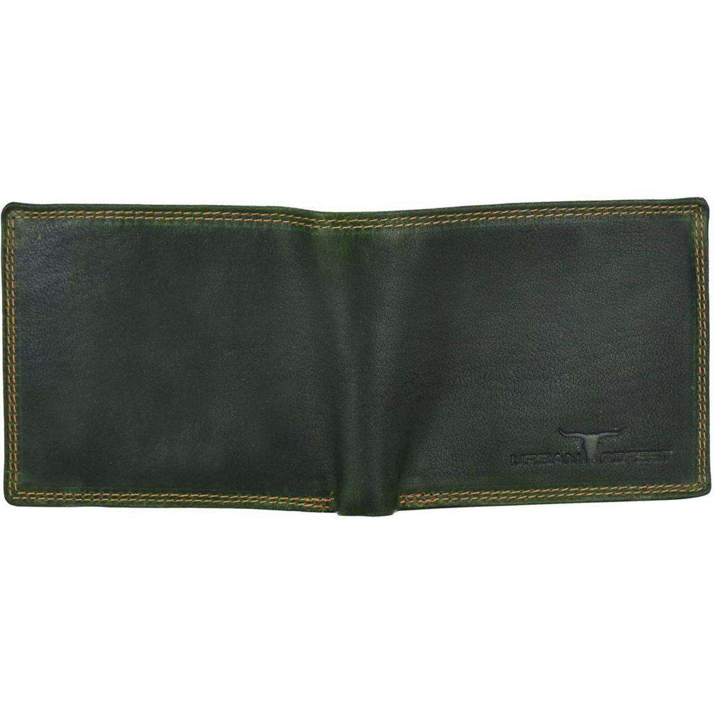 Мужской кошелек из натуральной кожи - стандартный размер (7 слотов для карт)