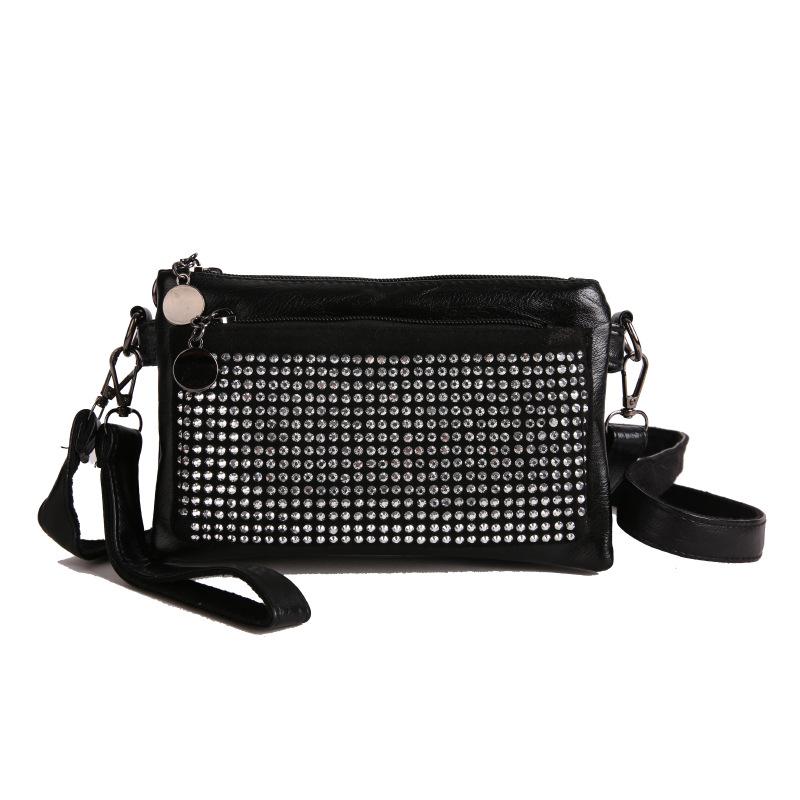 Женская маленькая квадратная сумка с бриллиантами, на плечо, кроссбоди