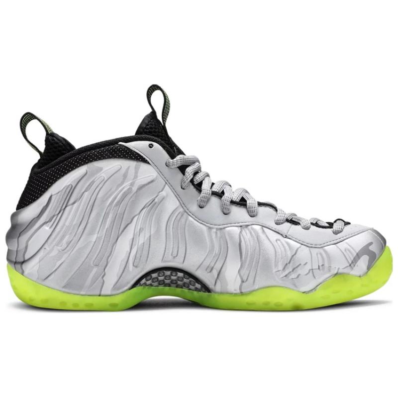 Nike Air Foamposite One Silver Volt Camo Кроссовки Повседневная обувь 575420-004