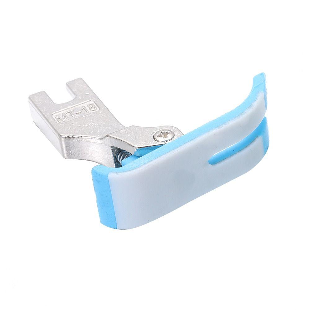 Пластиковая лапка прижимной лапки швейной машины МТ-18 для светлой лапки прижимной лапки платформенного автомобиля ткани