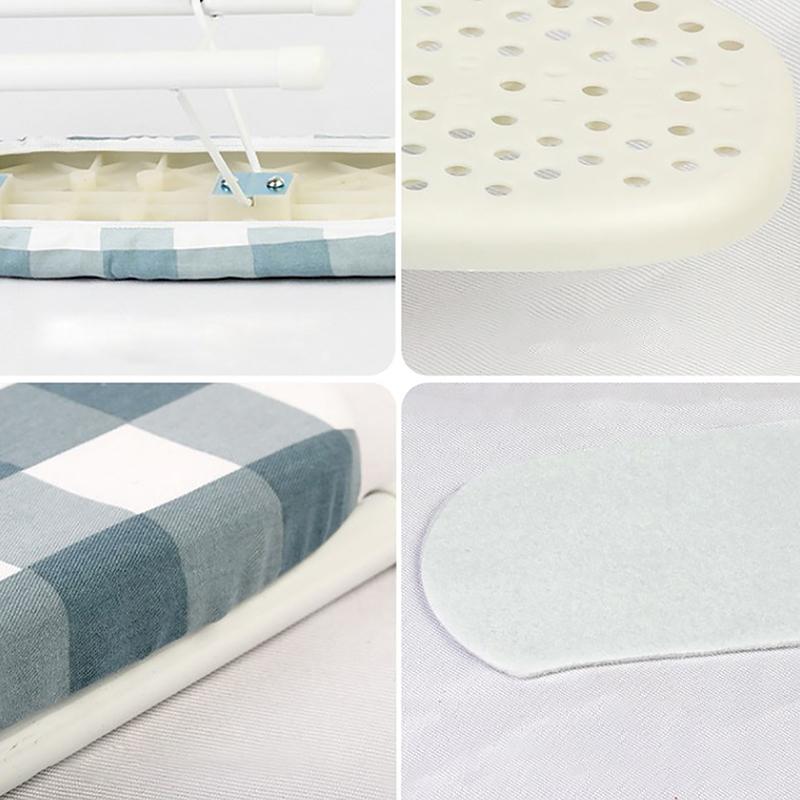 Folding Mini Ironing Board With Folding Legs Portable Household Clothes Ironing Rack Home Supplies Heat Resistant Ironing Cover