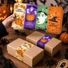 10 Pack Self-Adhesive Box Wrapping Sticker Halloween Decorative Stickers  Party Favor