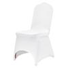 50pcs Chair Cover Wedding Spandex White Chair Covers Stretch Fabric Removable Washable Protective Slipcovers for Weddings Banquets