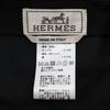HERMES Pants gray wool mens Used