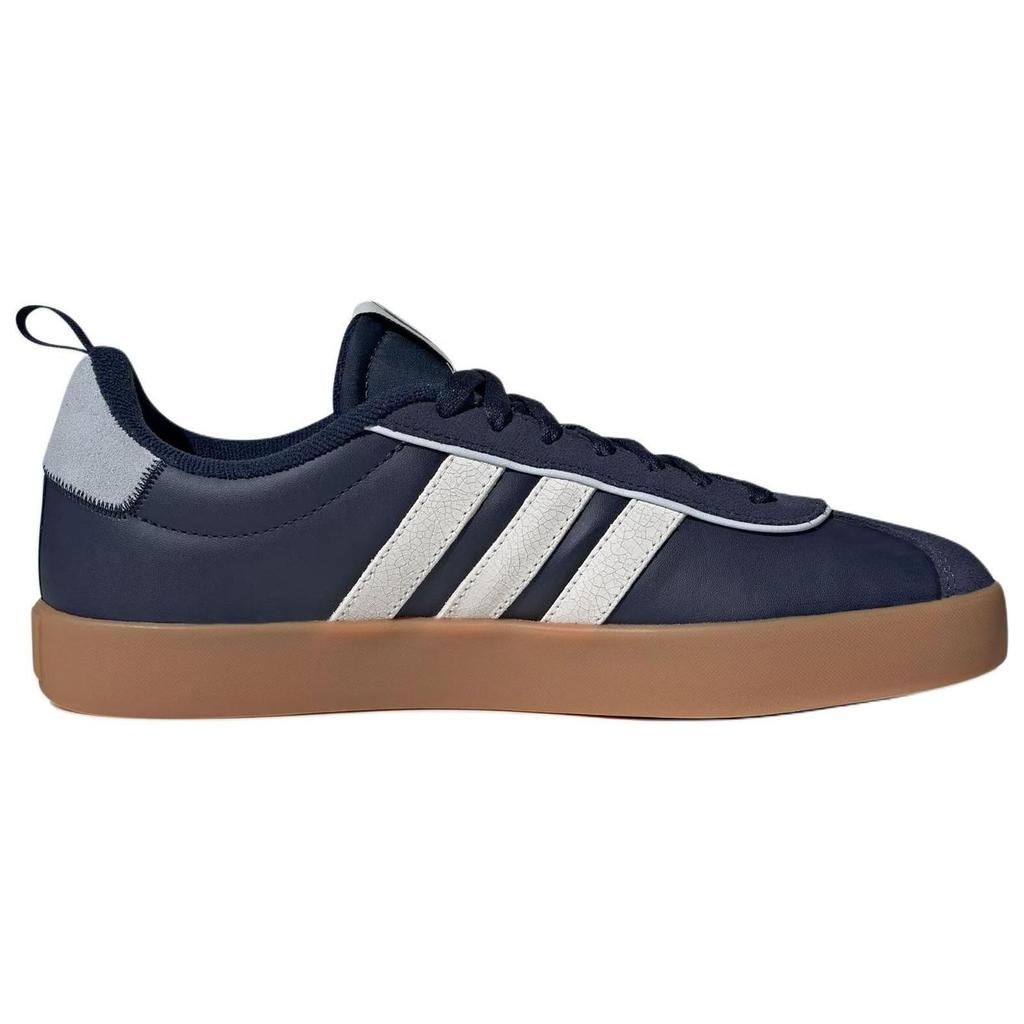 adidas Vl Court 3.0 Прочные Дышащие Низкие Кеды для Скейтборда Унисекс Кроссовки Синие JI4567