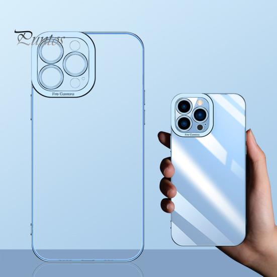 Чехол для мобильного телефона с полной защитой, мягкий ТПУ, прозрачный, защитная задняя крышка для телефона для iPhone 14/Max (плюс)/Про/Про Макс