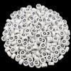 50Pcs 7mm 26 Letter Loose Beads DIY Crafts for Jewelry Making Necklace Bracelet Making
