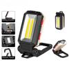 USB Rechargeable LED Work Light with Magnetic Mount and COB Flashlight